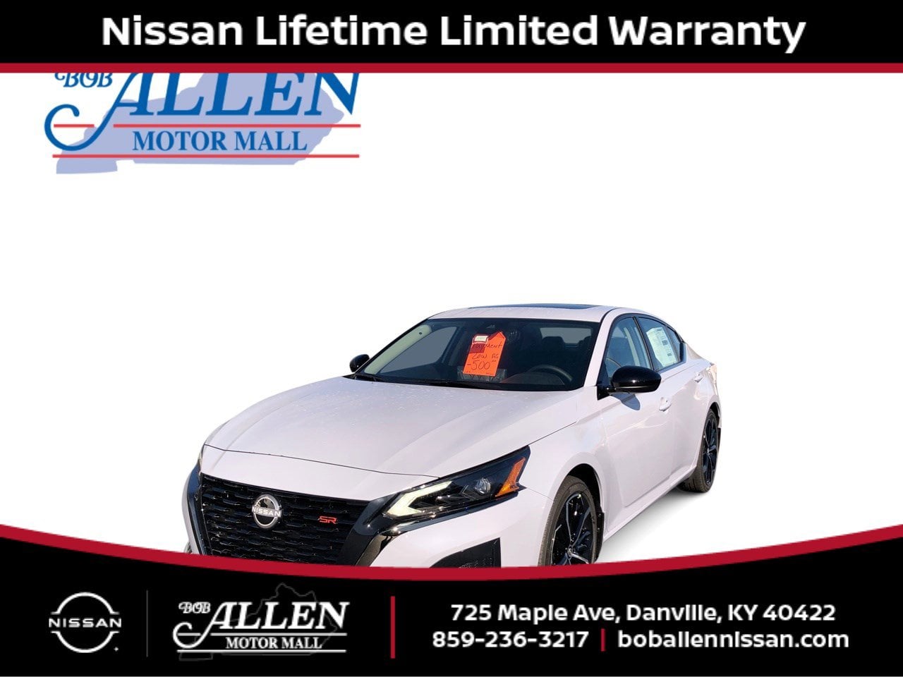 2025 Nissan Altima SR Photo in Danville, KY 40422